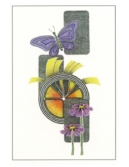 Butterfly & Flowers