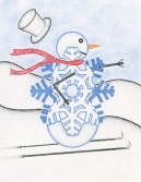 Snowman Snowflake