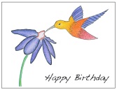 Hummingbird Birthday