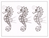 Sea Horses Colorpost